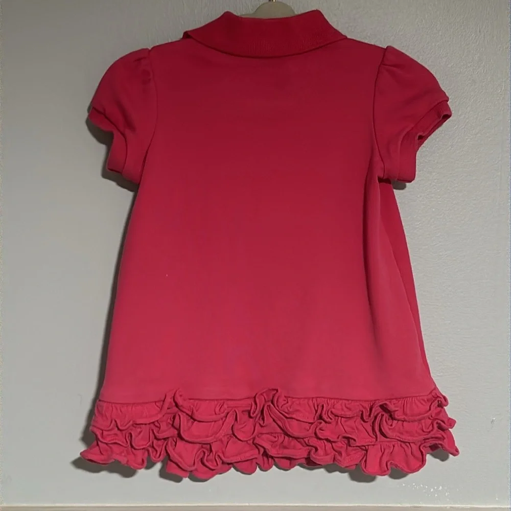 Preloved Ralph Lauren Casual Pink collar dress size 12M